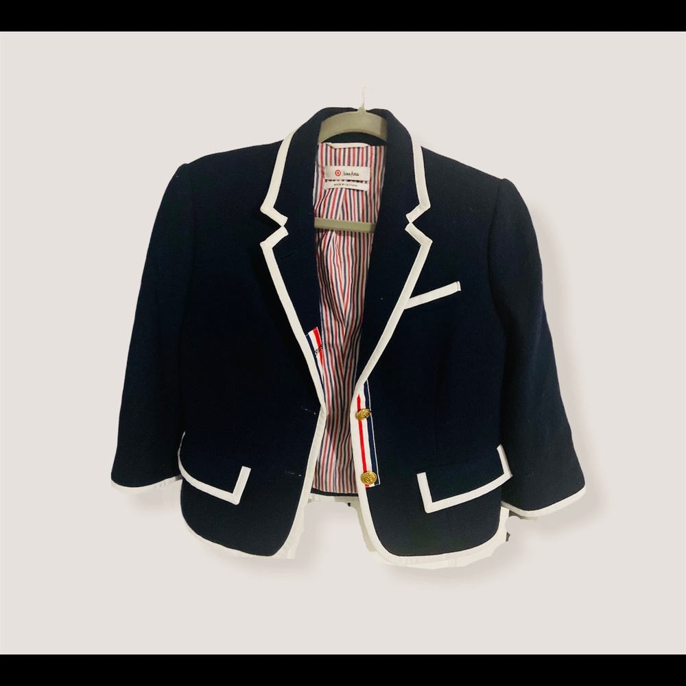 Neman Marcus Blazer Woman’s Navy Blue